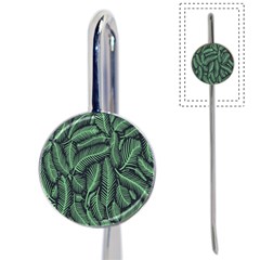 Coconut Leaves Summer Green Book Mark by Mariart