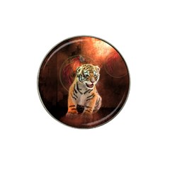 Cute Little Tiger Baby Hat Clip Ball Marker (10 Pack) by FantasyWorld7