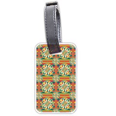 Eye Catching Pattern Luggage Tags (one Side)  by linceazul