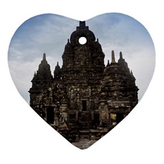 Prambanan Temple Indonesia Jogjakarta Ornament (heart)