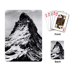 Matterhorn Switzerland Mountain Playing Card by Nexatart