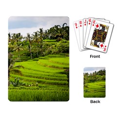 Rice Terrace Terraces Playing Card