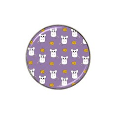 Cute Mouse Pattern Hat Clip Ball Marker (4 Pack) by Valentinaart