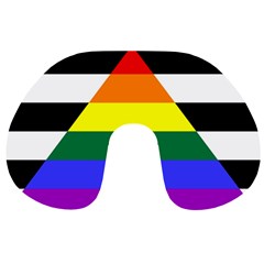 Straight Ally Flag Travel Neck Pillows