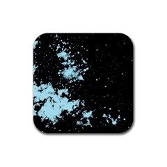 Space Colors Rubber Coaster (square)  by ValentinaDesign