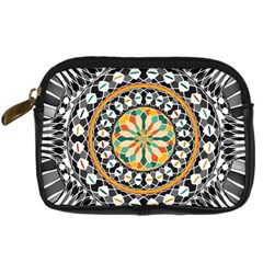 High Contrast Mandala Digital Camera Cases by linceazul