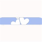 Clouds Sky Air Balloons Heart Blue Small Bar Mats