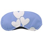 Clouds Sky Air Balloons Heart Blue Sleeping Masks