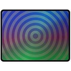 Blue Green Abstract Background Double Sided Fleece Blanket (large)  by Nexatart