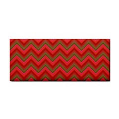 Background Retro Red Zigzag Cosmetic Storage Cases