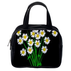 Bouquet Geese Flower Plant Blossom Classic Handbags (one Side) by Nexatart