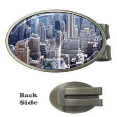 Manhattan New York City Money Clips (oval)  by Nexatart