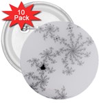 Mandelbrot Apple Males Mathematics 3  Buttons (10 pack)  Front