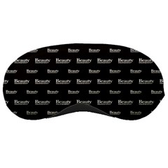 Beauty Moments Phrase Pattern Sleeping Masks by dflcprints