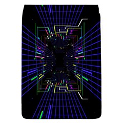 Seamless 3d Animation Digital Futuristic Tunnel Path Color Changing Geometric Electrical Line Zoomin Flap Covers (s)  by Mariart