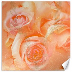 Flower Power, Wonderful Roses, Vintage Design Canvas 20  X 20   by FantasyWorld7