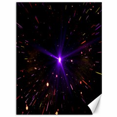 Animation Plasma Ball Going Hot Explode Bigbang Supernova Stars Shining Light Space Universe Zooming Canvas 36  X 48   by Mariart