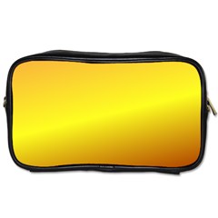 Gradient Orange Heat Toiletries Bags