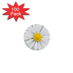 Art Daisy Flower Art Flower Deco 1  Mini Buttons (100 Pack) 