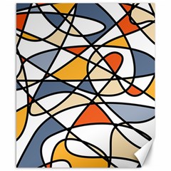 Abstract Background Abstract Canvas 8  X 10 