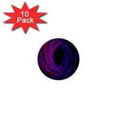 Black Hole Rainbow Blue Purple 1  Mini Buttons (10 Pack)  by Mariart