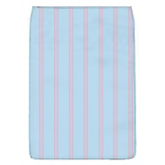 Bleu Pink Line Vertical Flap Covers (l)  by Mariart