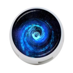 Blue Black Hole Galaxy 4-port Usb Hub (two Sides)  by Mariart