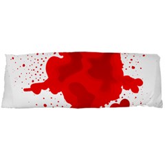 Red Blood Transparent Body Pillow Case Dakimakura (two Sides) by Mariart