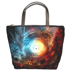 Supermassive Black Hole Galaxy Is Hidden Behind Worldwide Network Bucket Bags by Mariart