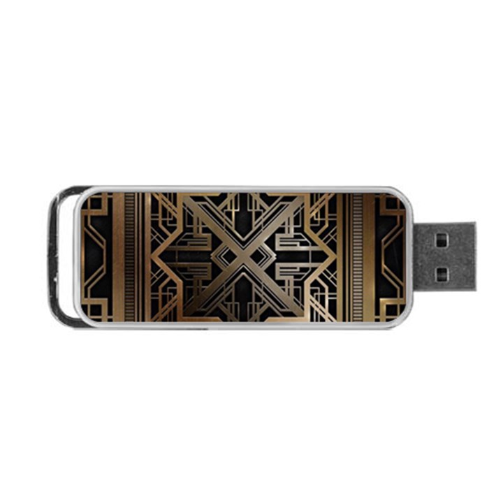 Art Nouveau Portable USB Flash (Two Sides)