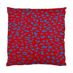 Blue Red Space Galaxy Standard Cushion Case (two Sides) by Mariart