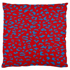 Blue Red Space Galaxy Standard Flano Cushion Case (one Side) by Mariart
