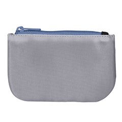Grey Harbour Mist - Spring 2018 London Fashion Trends Large Coin Purse by PodArtist