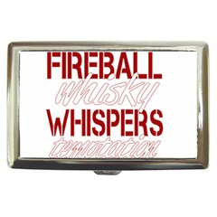 Fireball Whiskey Humor  Cigarette Money Cases by crcustomgifts