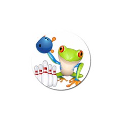 Tree Frog Bowler Golf Ball Marker (4 Pack)