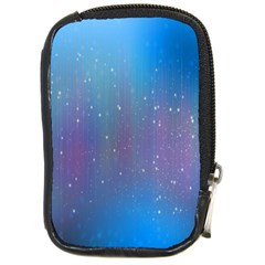 Rain Star Planet Galaxy Blue Sky Purple Blue Compact Camera Cases by Mariart