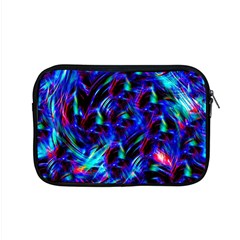 Dark Neon Stuff Blue Red Black Rainbow Light Apple Macbook Pro 15  Zipper Case by Mariart