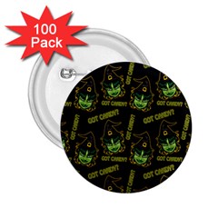 Pattern Halloween Witch Got Candy? Icreate 2 25  Buttons (100 Pack)  by iCreate