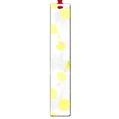 Cute Fruit Cerry Yellow Green Pink Large Book Marks by Mariart
