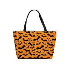 Pattern Halloween Bats  Icreate Shoulder Handbags by iCreate