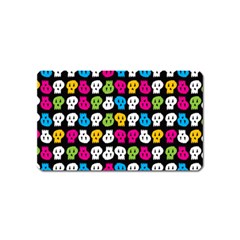 Pattern Painted Skulls Icreate Magnet (name Card) by iCreate