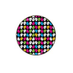 Pattern Painted Skulls Icreate Hat Clip Ball Marker by iCreate