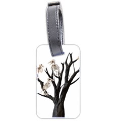 Dead Tree  Luggage Tags (two Sides) by Valentinaart