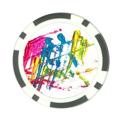 No 128 Poker Chip Card Guard by AdisaArtDesign