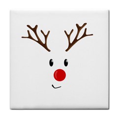 Cute Reindeer  Tile Coasters by Valentinaart