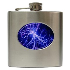 Blue Sky Light Space Hip Flask (6 Oz) by Mariart