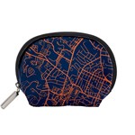 Virginia Map Art City Accessory Pouches (Small) 