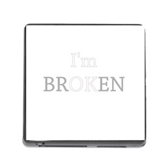 I Am Ok - Broken Memory Card Reader (square) by Valentinaart