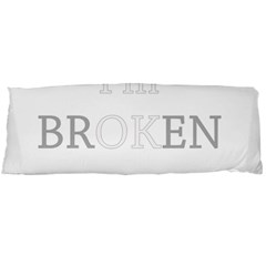 I Am Ok - Broken Body Pillow Case (dakimakura) by Valentinaart