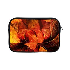 Ablaze With Beautiful Fractal Fall Colors Apple Ipad Mini Zipper Cases by jayaprime